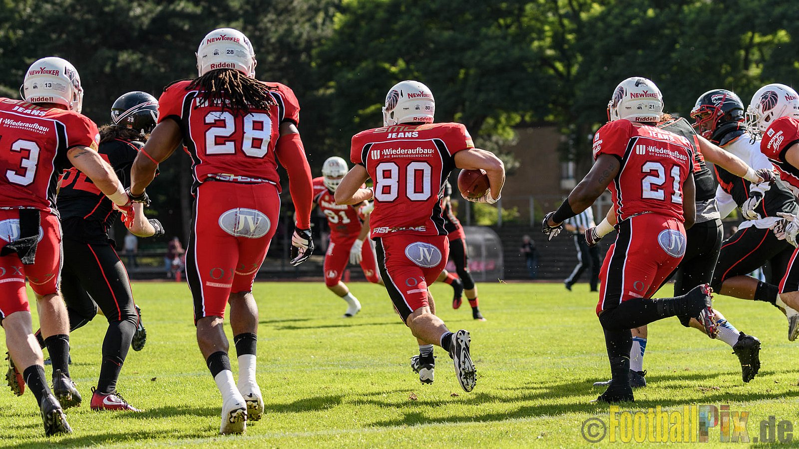 Düsseldorf Panther vs. New Yorker Lions - 06.08.2016 GFL Nord: Düsseldorf Panther vs. New Yorker Lions (10:49)