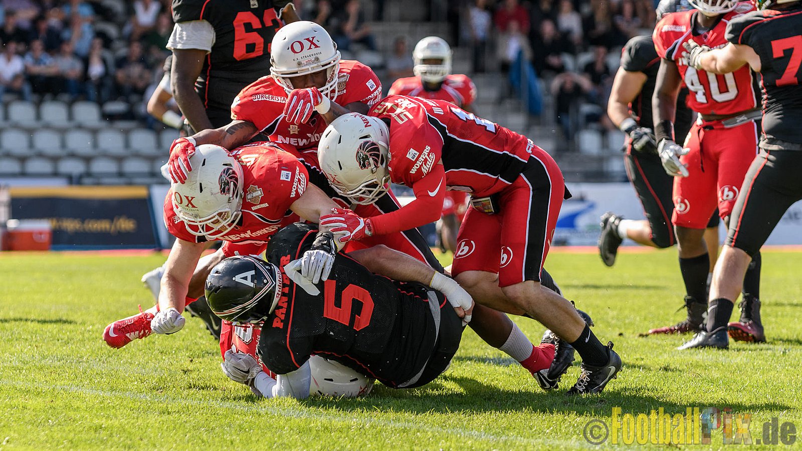 Düsseldorf Panther vs. New Yorker Lions - 06.08.2016 GFL Nord: Düsseldorf Panther vs. New Yorker Lions (10:49)