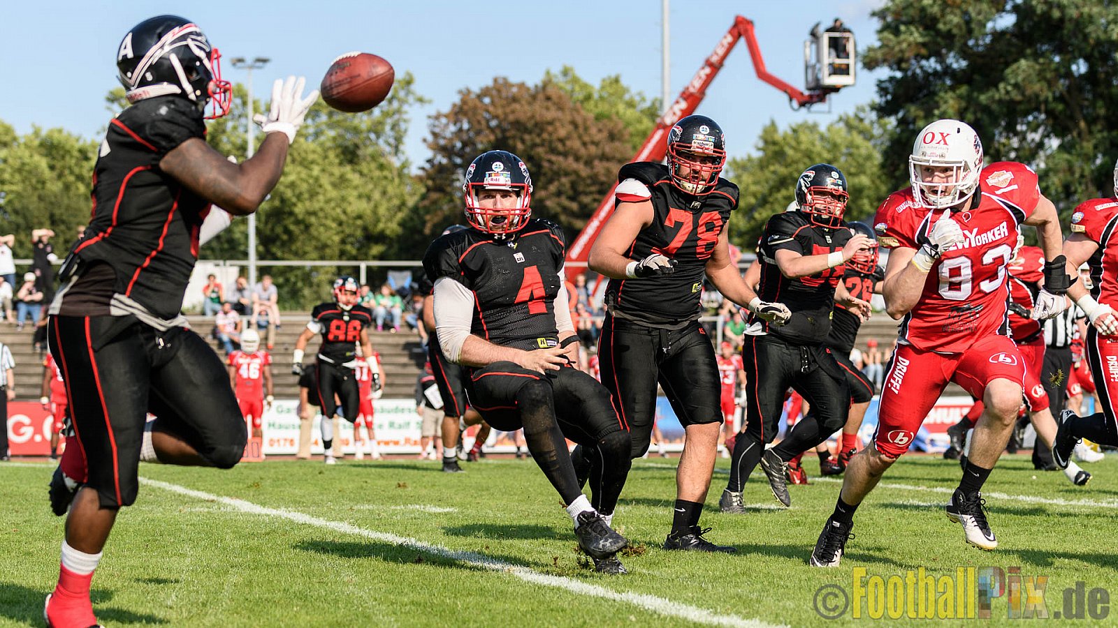 Düsseldorf Panther vs. New Yorker Lions - 06.08.2016 GFL Nord: Düsseldorf Panther vs. New Yorker Lions (10:49)