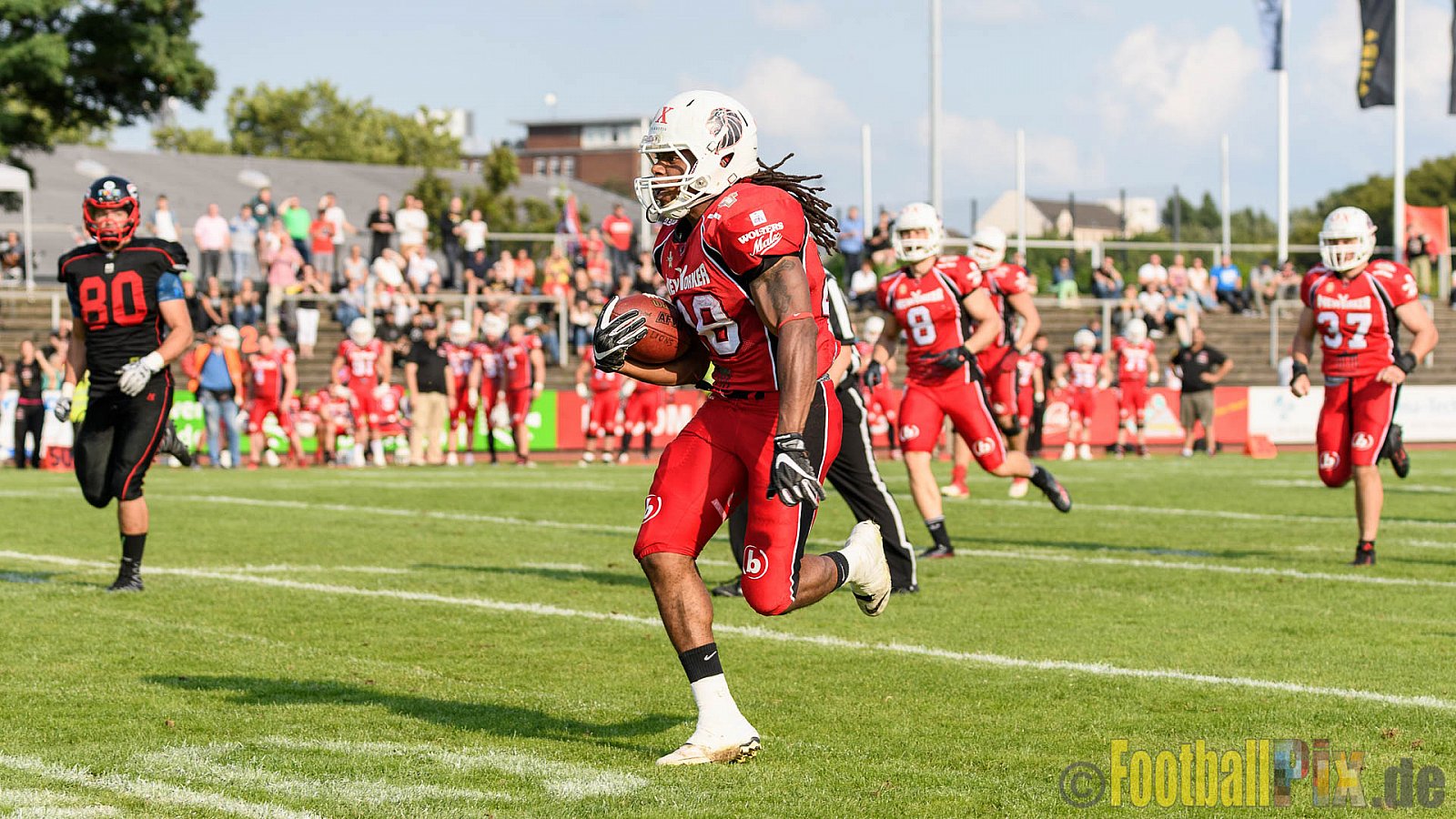 Düsseldorf Panther vs. New Yorker Lions - 06.08.2016 GFL Nord: Düsseldorf Panther vs. New Yorker Lions (10:49)