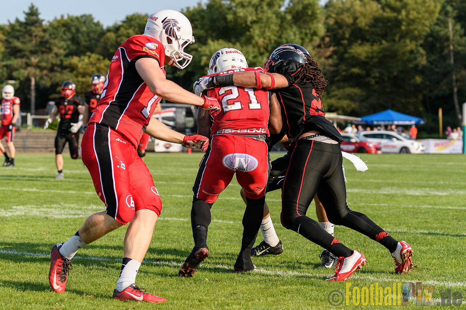 Düsseldorf Panther vs. New Yorker Lions - 06.08.2016 GFL Nord: Düsseldorf Panther vs. New Yorker Lions (10:49)