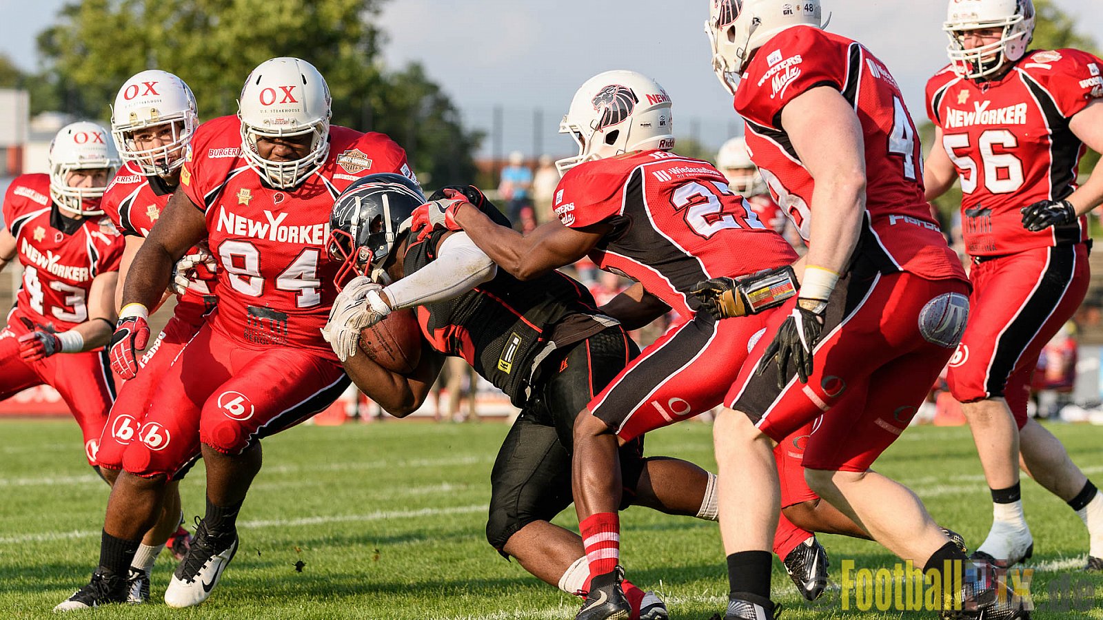 Düsseldorf Panther vs. New Yorker Lions - 06.08.2016 GFL Nord: Düsseldorf Panther vs. New Yorker Lions (10:49)