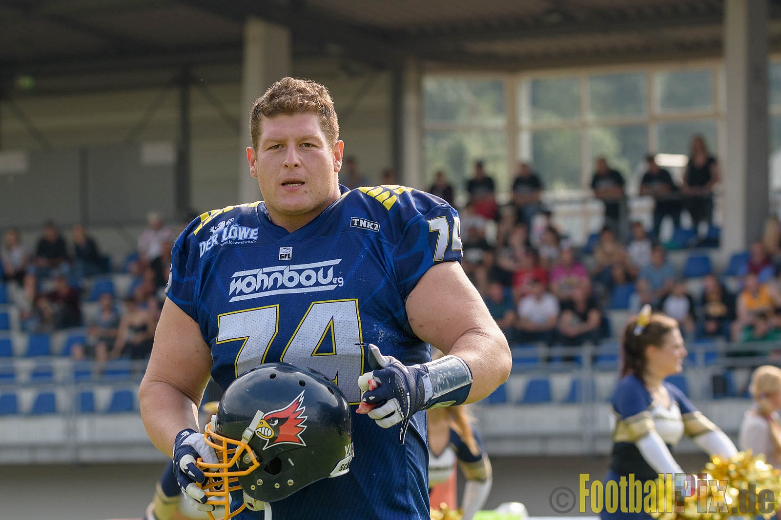 Essen Assindia Cardinals vs. Bielefeld Bulldogs - 13.08.2016 GFL2: Essen Assindia Cardinals vs. Bielefeld Bulldogs (49:6)