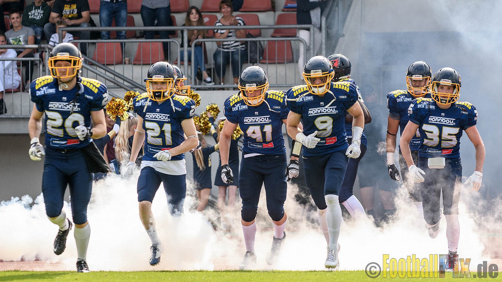 Essen Assindia Cardinals vs. Bielefeld Bulldogs - 13.08.2016 GFL2: Essen Assindia Cardinals vs. Bielefeld Bulldogs (49:6)