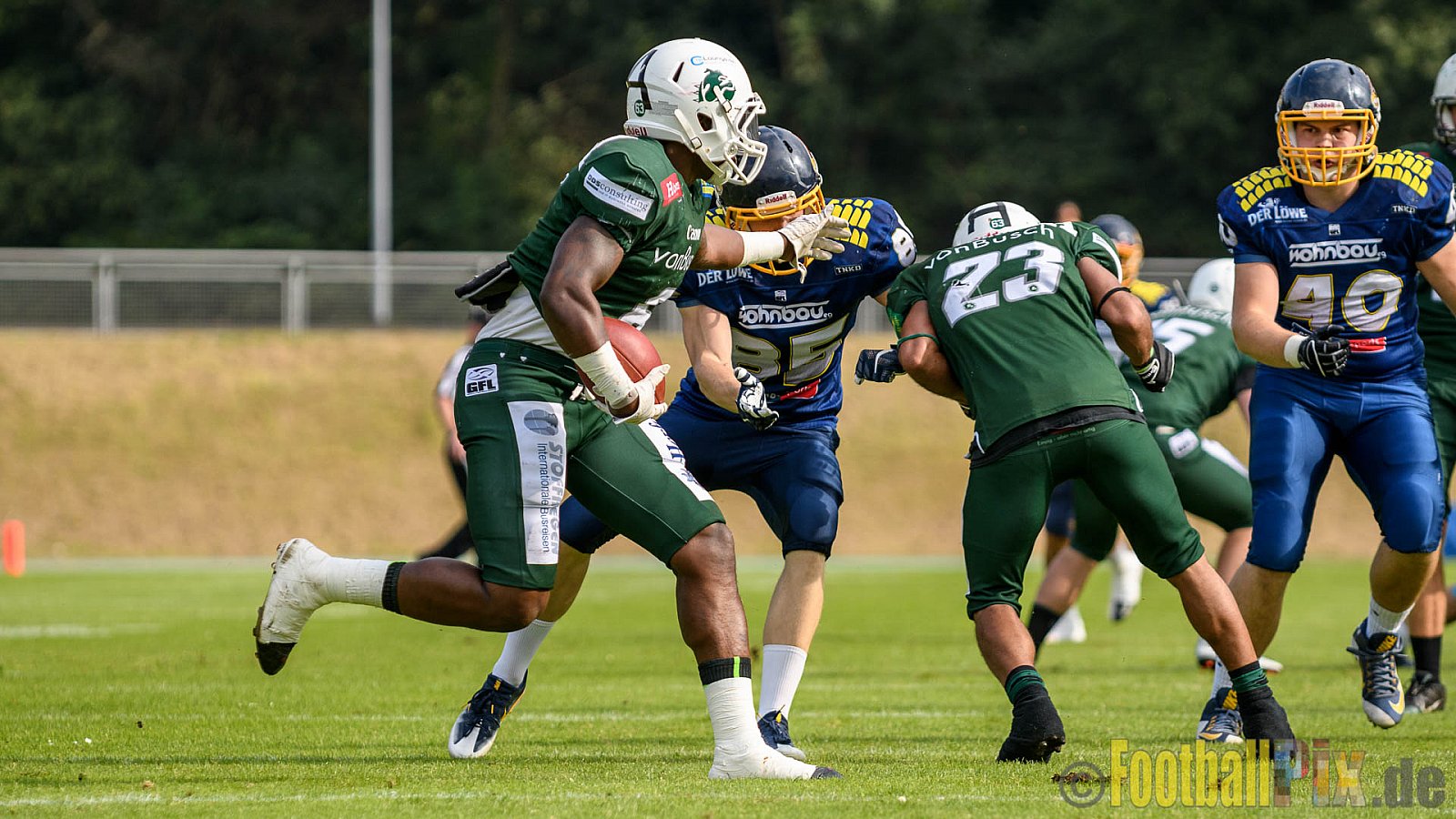 Essen Assindia Cardinals vs. Bielefeld Bulldogs - 13.08.2016 GFL2: Essen Assindia Cardinals vs. Bielefeld Bulldogs (49:6)