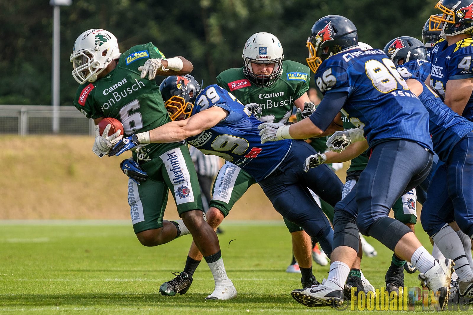 Essen Assindia Cardinals vs. Bielefeld Bulldogs - 13.08.2016 GFL2: Essen Assindia Cardinals vs. Bielefeld Bulldogs (49:6)
