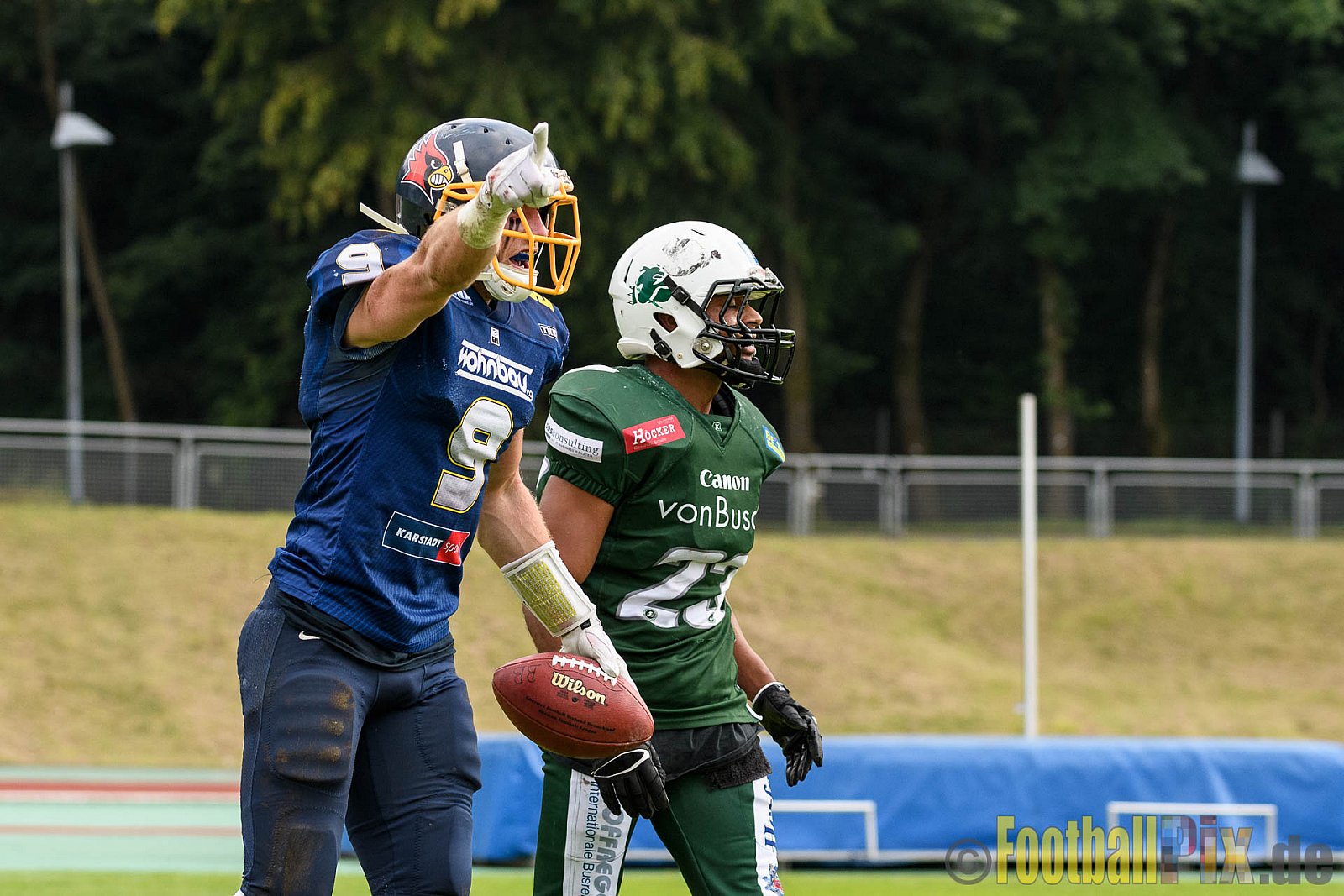 Essen Assindia Cardinals vs. Bielefeld Bulldogs - 13.08.2016 GFL2: Essen Assindia Cardinals vs. Bielefeld Bulldogs (49:6)