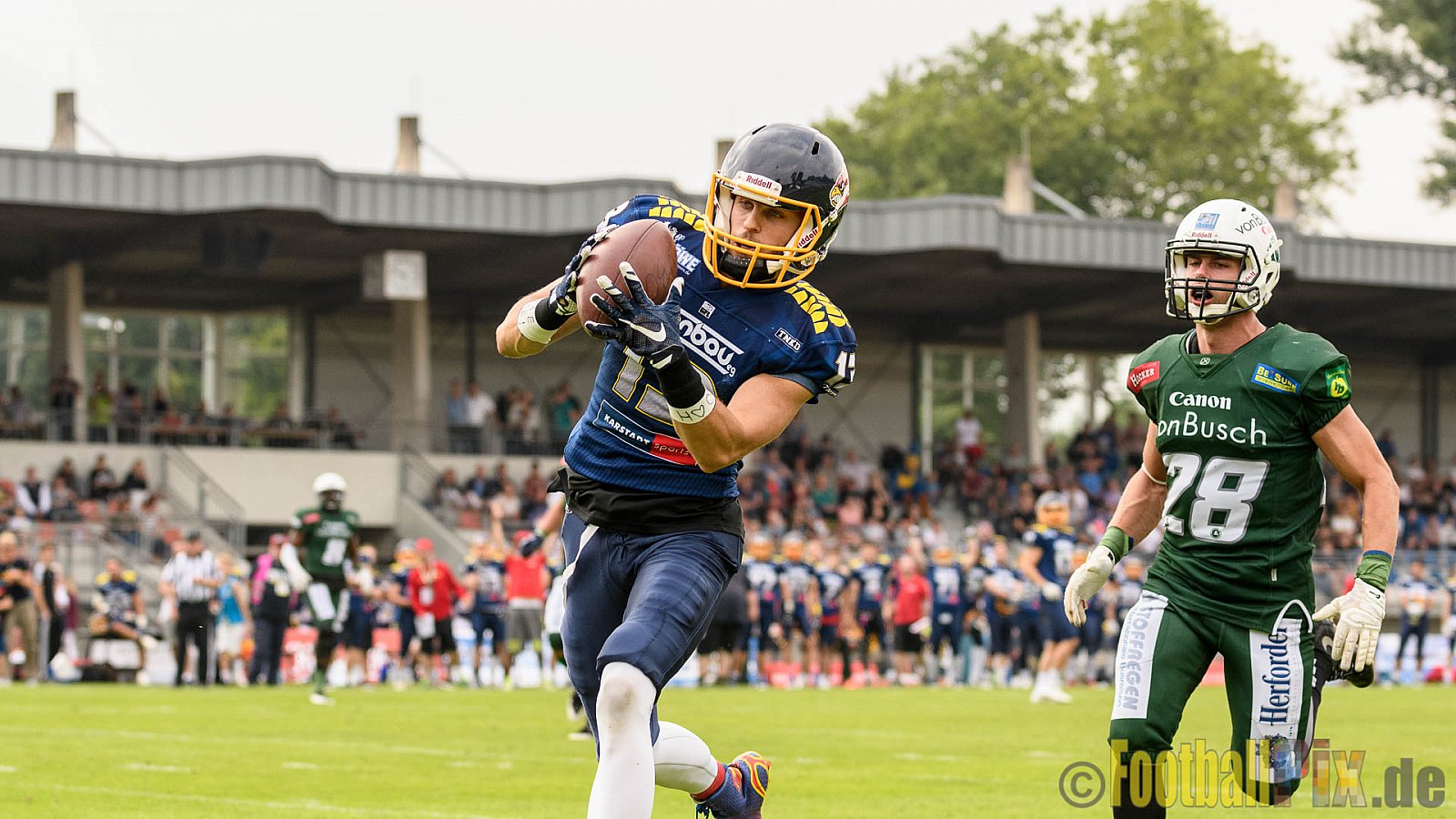 Essen Assindia Cardinals vs. Bielefeld Bulldogs - 13.08.2016 GFL2: Essen Assindia Cardinals vs. Bielefeld Bulldogs (49:6)