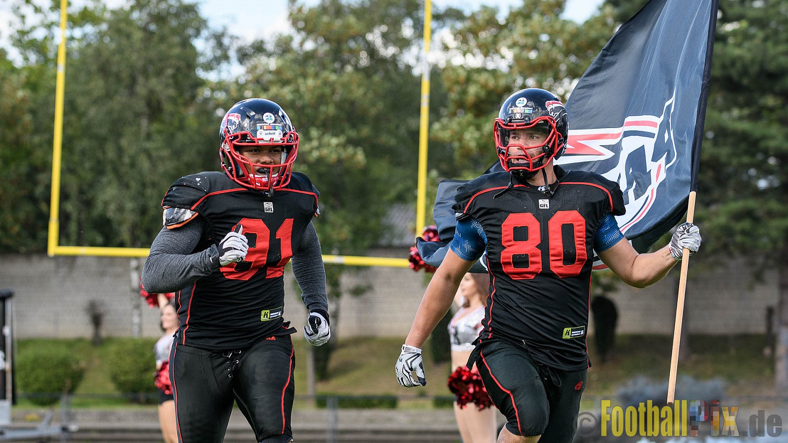Düsseldorf Panther vs. Dresden Monarchs - 20.08.2016 GFL Nord: Düsseldorf Panther vs. Dresden Monarchs (16:69)