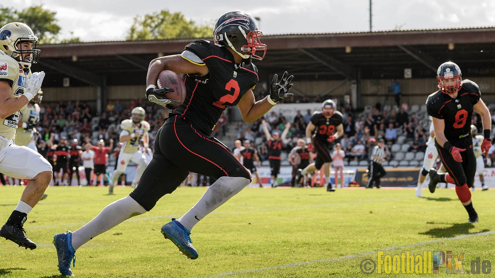 Düsseldorf Panther vs. Dresden Monarchs - 20.08.2016 GFL Nord: Düsseldorf Panther vs. Dresden Monarchs (16:69)