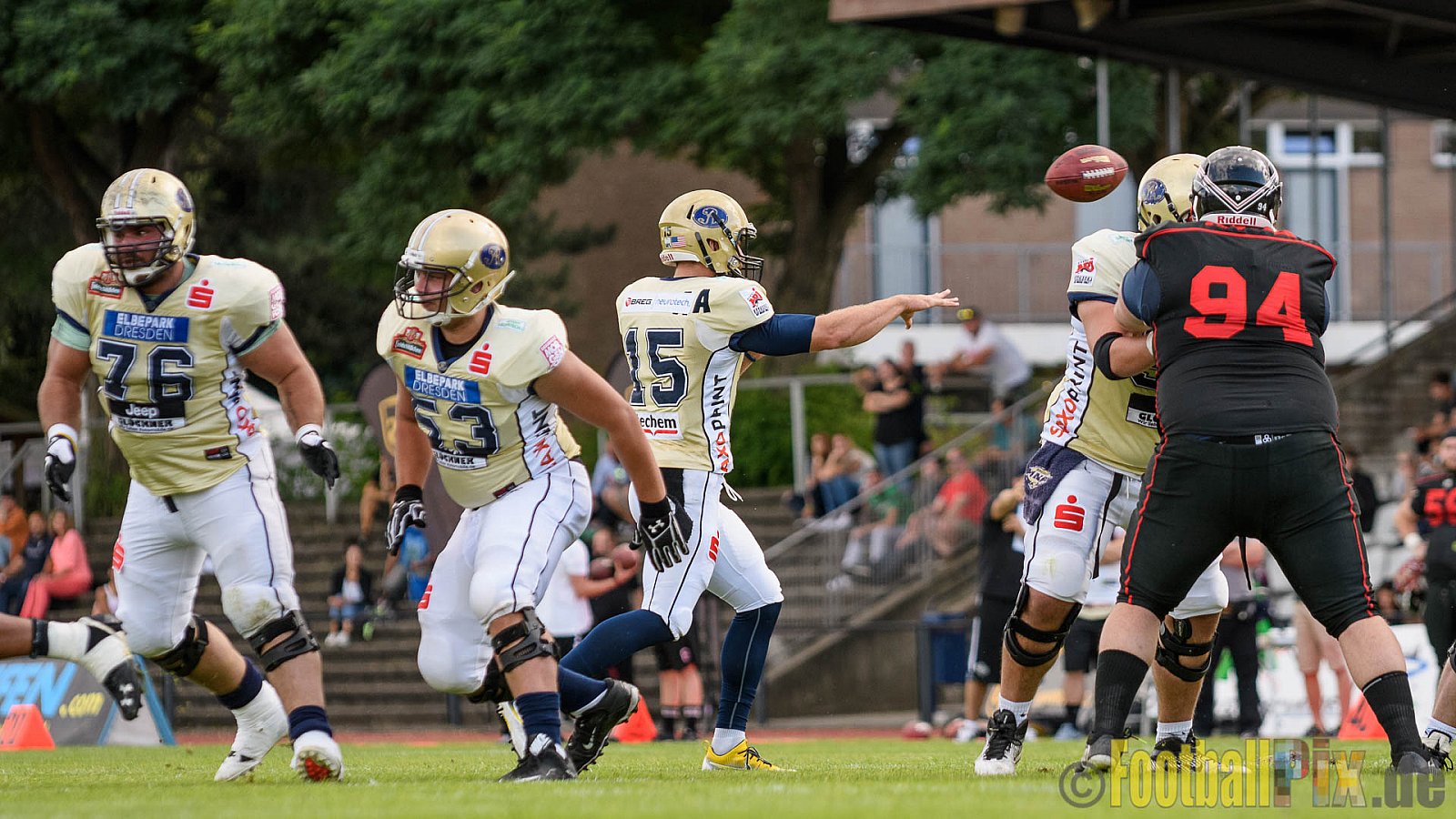 Düsseldorf Panther vs. Dresden Monarchs - 20.08.2016 GFL Nord: Düsseldorf Panther vs. Dresden Monarchs (16:69)
