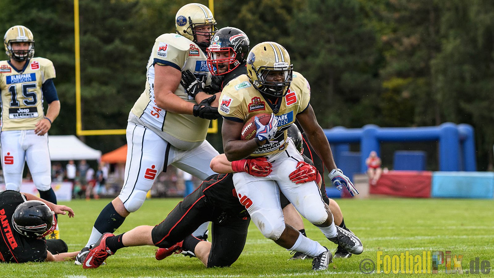 Düsseldorf Panther vs. Dresden Monarchs - 20.08.2016 GFL Nord: Düsseldorf Panther vs. Dresden Monarchs (16:69)
