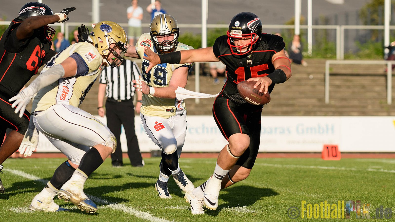 Düsseldorf Panther vs. Dresden Monarchs - 20.08.2016 GFL Nord: Düsseldorf Panther vs. Dresden Monarchs (16:69)
