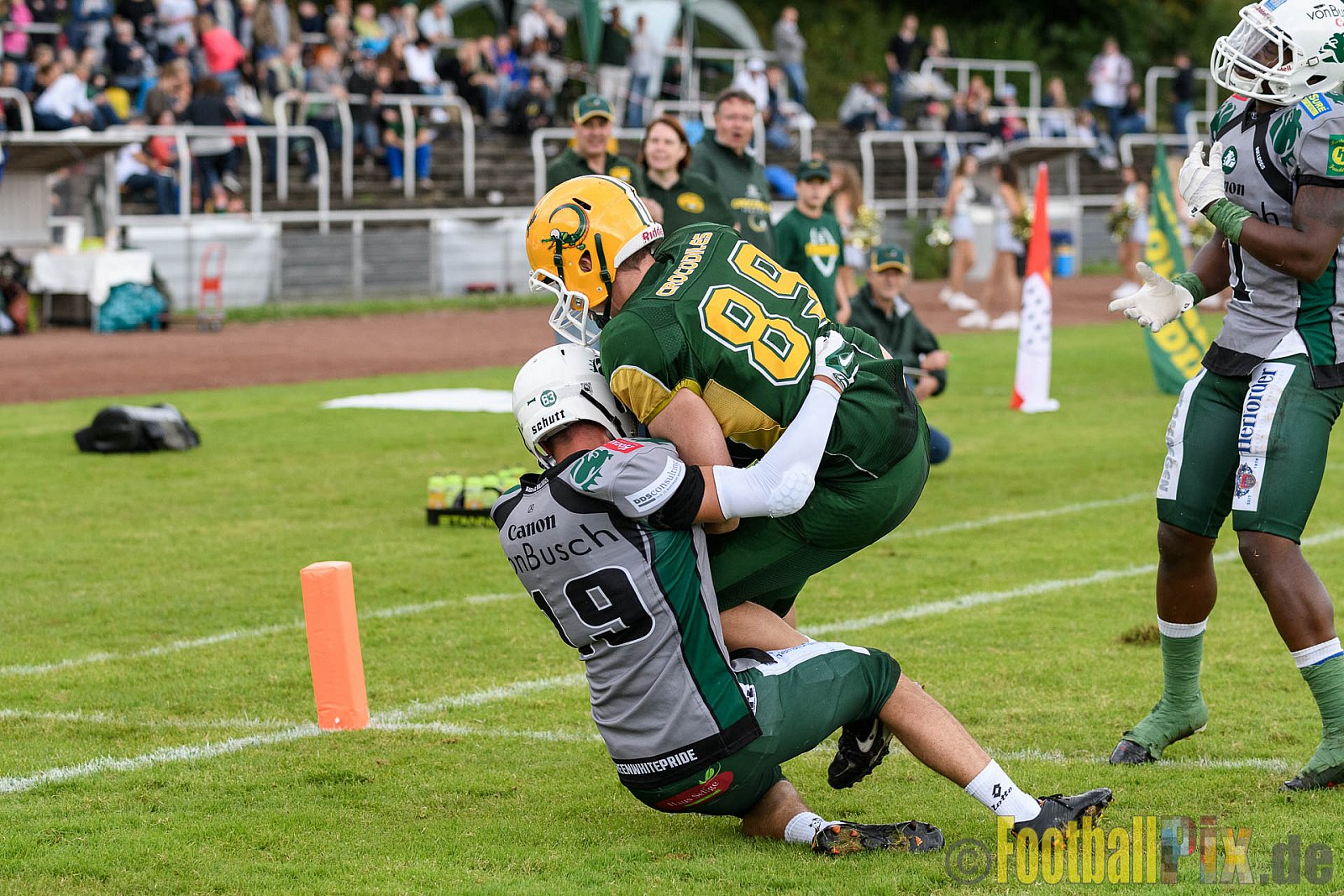 Cologne Crocodiles vs. Bielefeld Bulldogs - 21.08.2016 GFL2: Cologne Crocodiles vs. Bielefeld Bulldogs (63:17)
