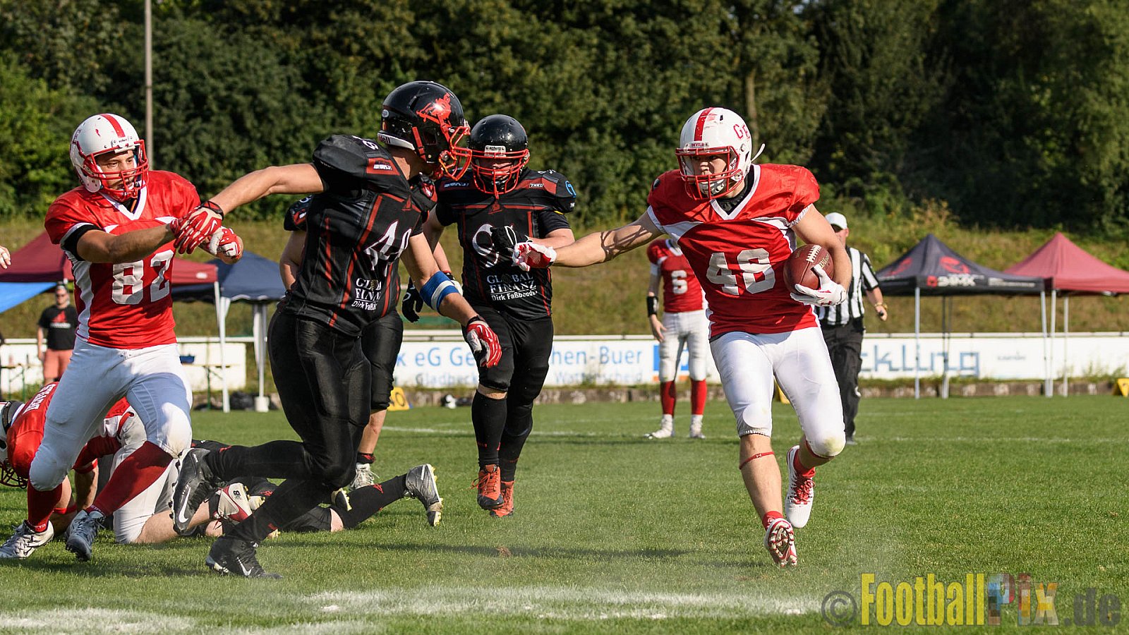 Gelsenkirchen Devils vs. Siegen Sentinels - 27.08.2016 OL NRW: Gelsenkirchen Devils vs. Siegen Sentinels (30:15)