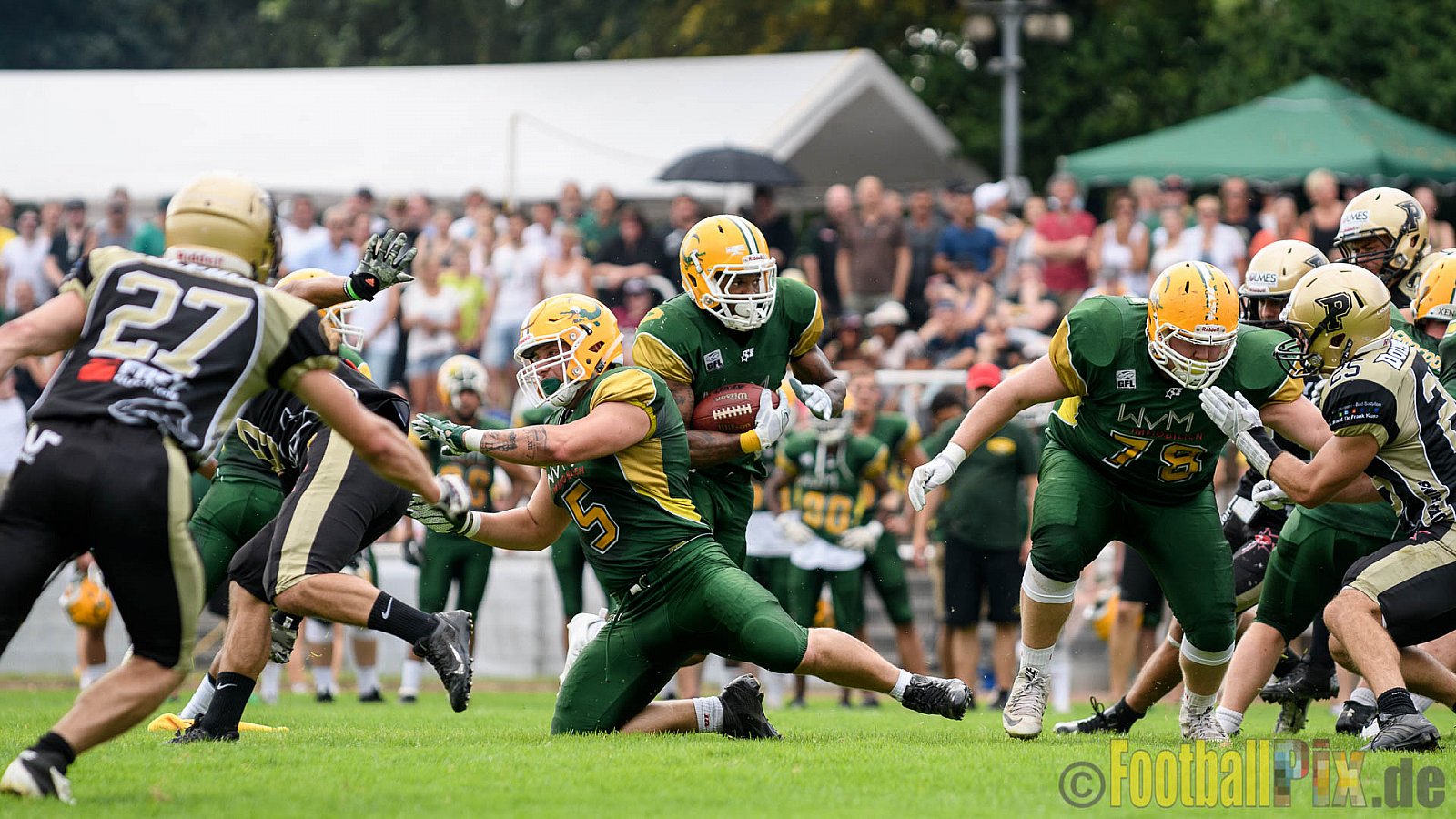 Cologne Crocodiles vs. Paderborn Dolphins - 28.08.2016 GFL2: Cologne Crocodiles vs. Paderborn Dolphins (56:16)