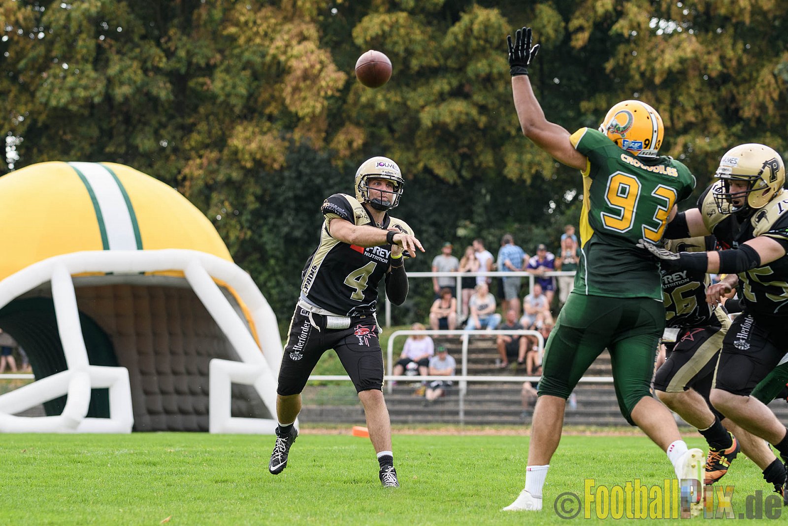 Cologne Crocodiles vs. Paderborn Dolphins - 28.08.2016 GFL2: Cologne Crocodiles vs. Paderborn Dolphins (56:16)