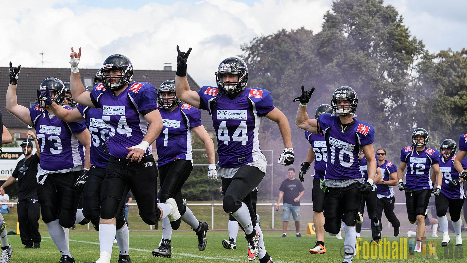 Langenfeld Longhorns vs. Remscheid Amboss - 04.09.2016 RL NRW: Langenfeld Longhorns vs. Remscheid Amboss (72:8)