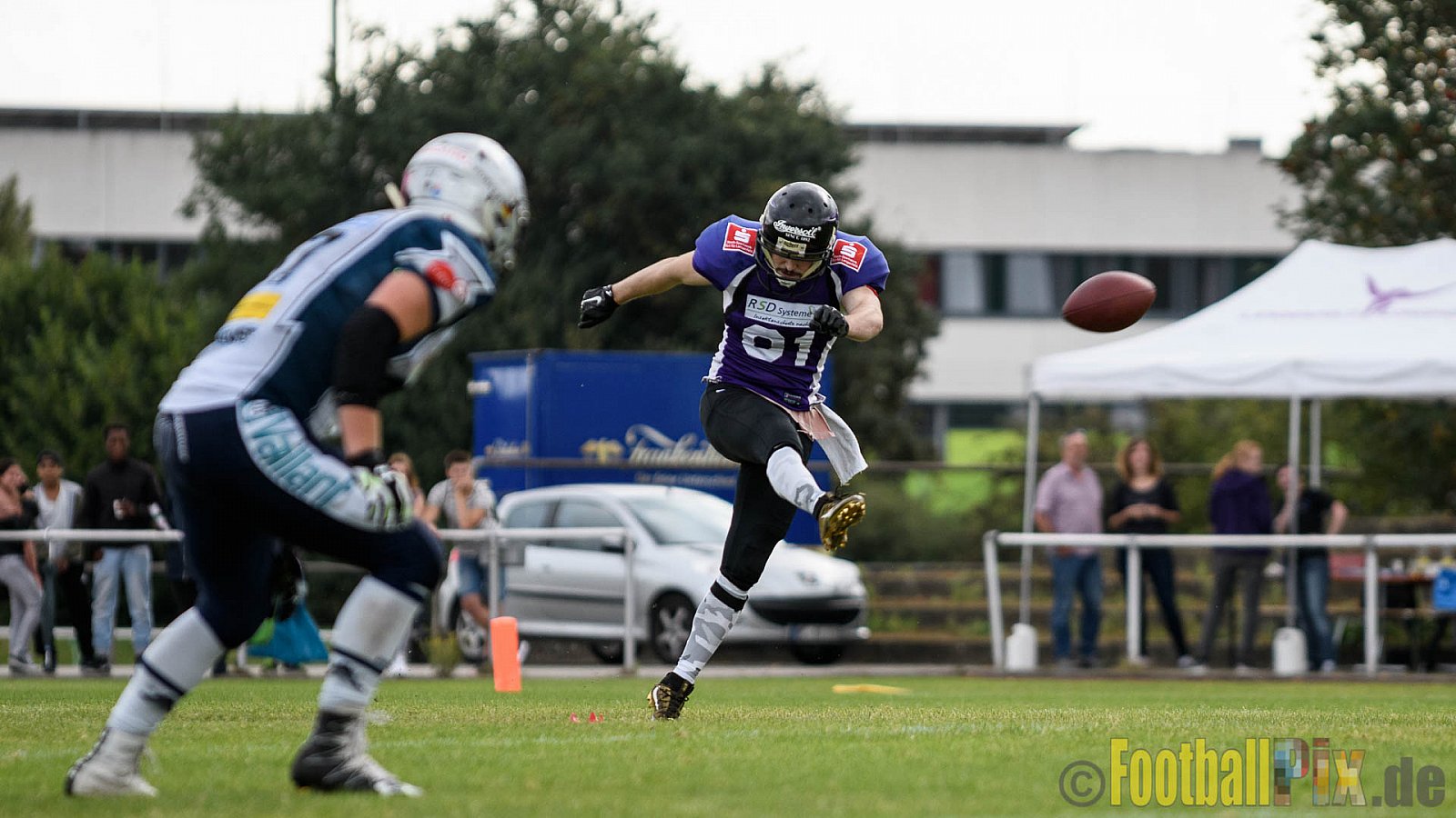 Langenfeld Longhorns vs. Remscheid Amboss - 04.09.2016 RL NRW: Langenfeld Longhorns vs. Remscheid Amboss (72:8)