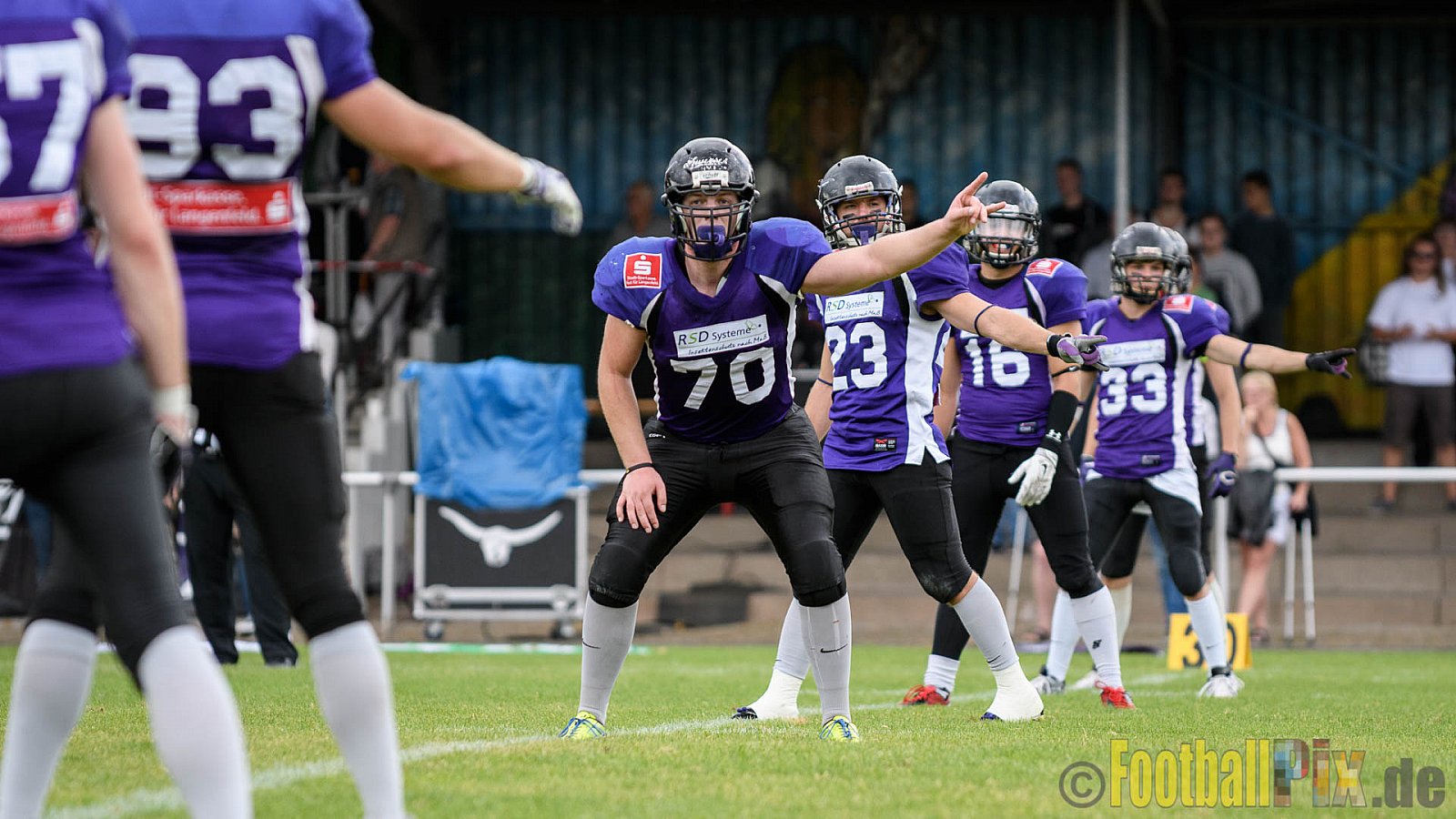 Langenfeld Longhorns vs. Remscheid Amboss - 04.09.2016 RL NRW: Langenfeld Longhorns vs. Remscheid Amboss (72:8)