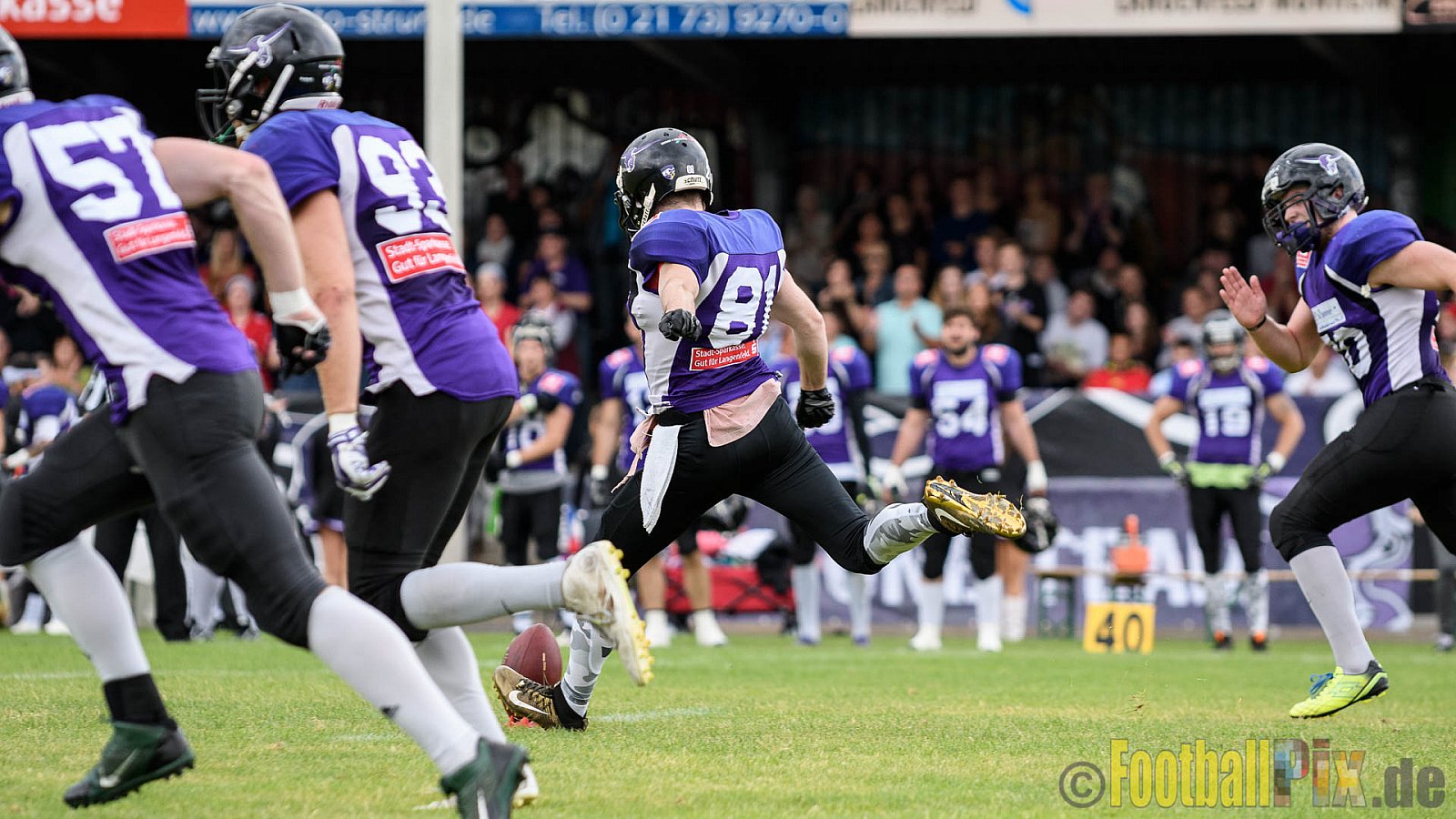 Langenfeld Longhorns vs. Remscheid Amboss - 04.09.2016 RL NRW: Langenfeld Longhorns vs. Remscheid Amboss (72:8)