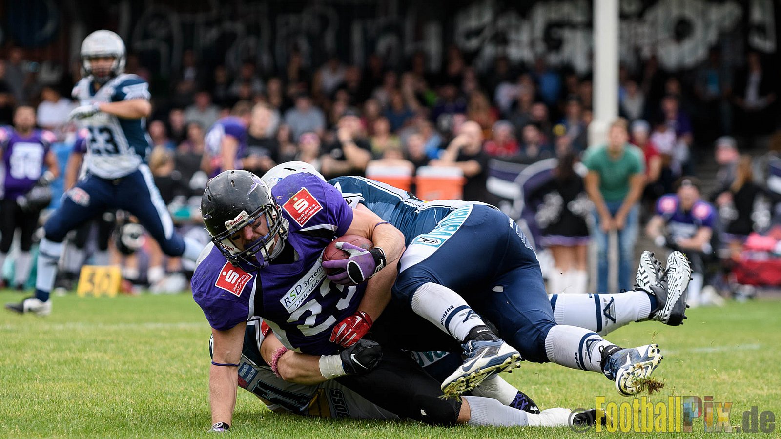 Langenfeld Longhorns vs. Remscheid Amboss - 04.09.2016 RL NRW: Langenfeld Longhorns vs. Remscheid Amboss (72:8)