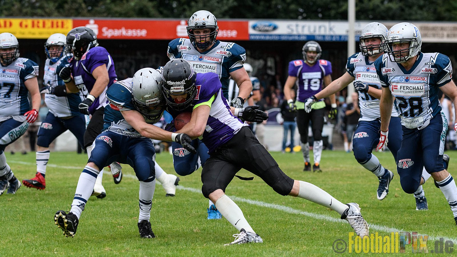 Langenfeld Longhorns vs. Remscheid Amboss - 04.09.2016 RL NRW: Langenfeld Longhorns vs. Remscheid Amboss (72:8)