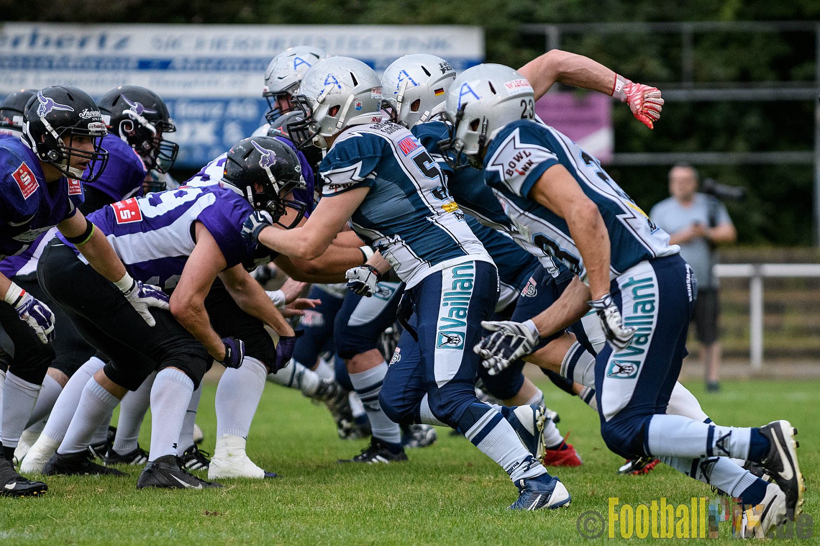 Langenfeld Longhorns vs. Remscheid Amboss - 04.09.2016 RL NRW: Langenfeld Longhorns vs. Remscheid Amboss (72:8)