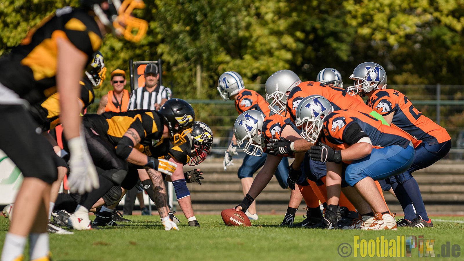Düsseldorf Bulldozer vs. Sauerland Mustangs - 10.09.2016 LL Nord NRW: Düsseldorf Bulldozer vs. Sauerland Mustangs (14:27)