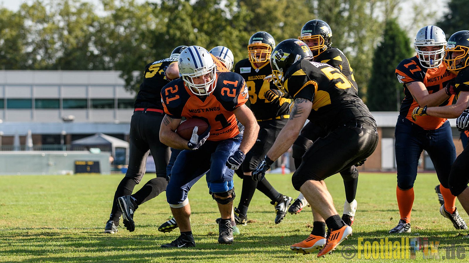 Düsseldorf Bulldozer vs. Sauerland Mustangs - 10.09.2016 LL Nord NRW: Düsseldorf Bulldozer vs. Sauerland Mustangs (14:27)