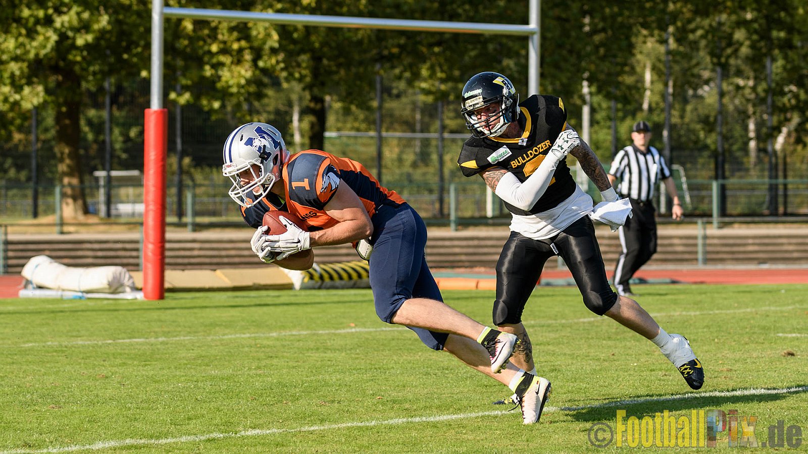 Düsseldorf Bulldozer vs. Sauerland Mustangs - 10.09.2016 LL Nord NRW: Düsseldorf Bulldozer vs. Sauerland Mustangs (14:27)