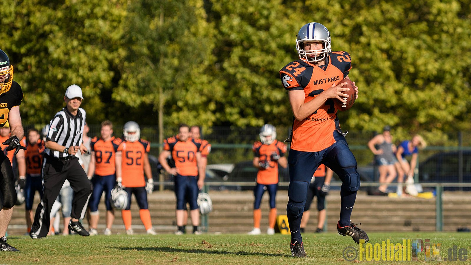 Düsseldorf Bulldozer vs. Sauerland Mustangs - 10.09.2016 LL Nord NRW: Düsseldorf Bulldozer vs. Sauerland Mustangs (14:27)