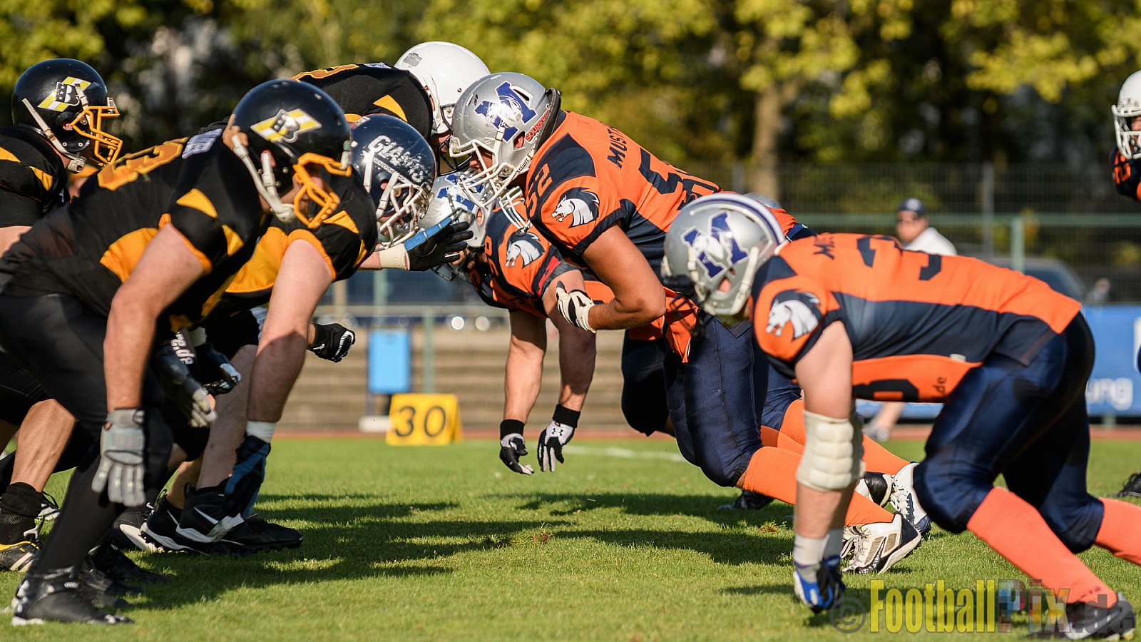 Düsseldorf Bulldozer vs. Sauerland Mustangs - 10.09.2016 LL Nord NRW: Düsseldorf Bulldozer vs. Sauerland Mustangs (14:27)