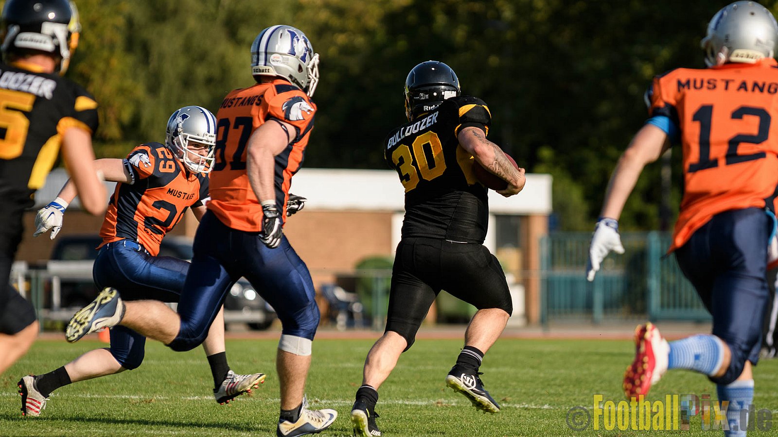 Düsseldorf Bulldozer vs. Sauerland Mustangs - 10.09.2016 LL Nord NRW: Düsseldorf Bulldozer vs. Sauerland Mustangs (14:27)