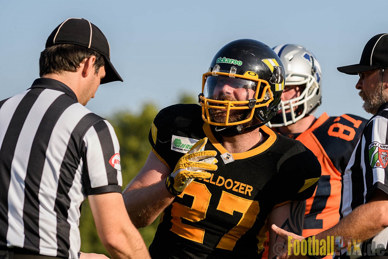 Düsseldorf Bulldozer vs. Sauerland Mustangs - 10.09.2016 LL Nord NRW: Düsseldorf Bulldozer vs. Sauerland Mustangs (14:27)