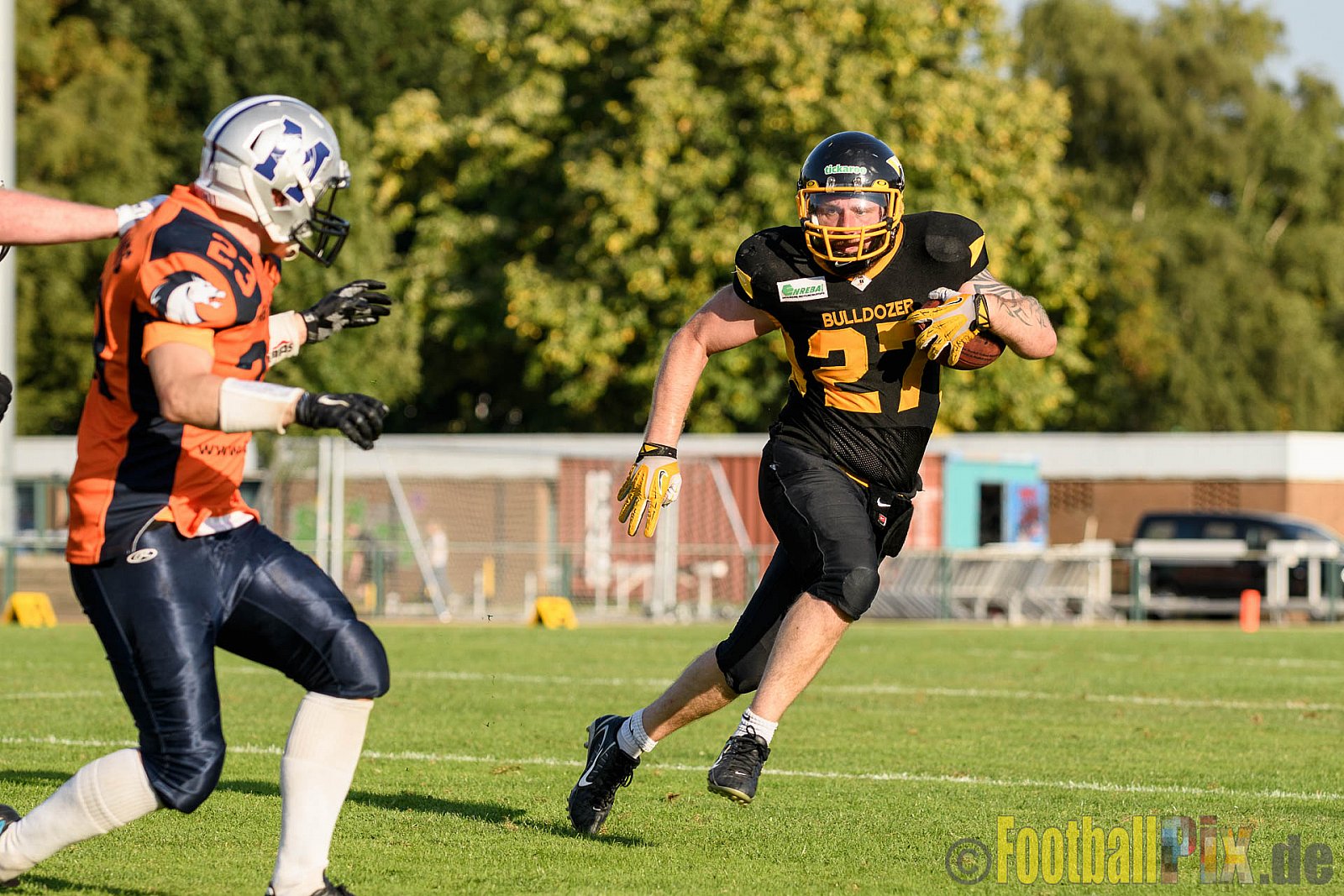 Düsseldorf Bulldozer vs. Sauerland Mustangs - 10.09.2016 LL Nord NRW: Düsseldorf Bulldozer vs. Sauerland Mustangs (14:27)
