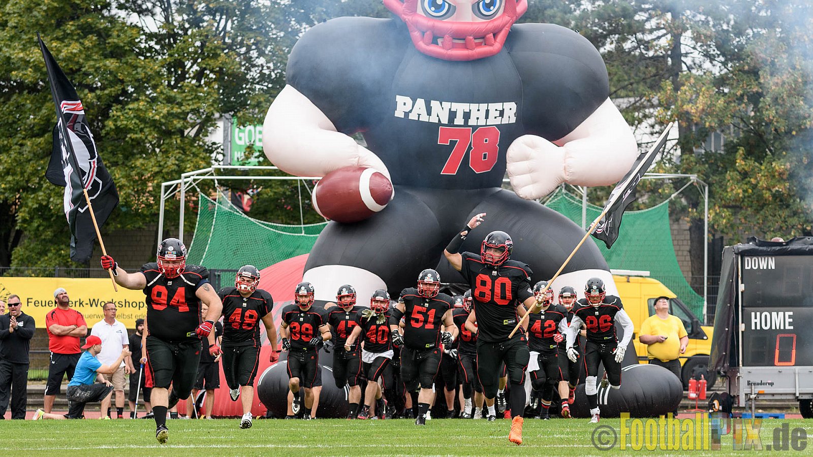 Düsseldorf Panther vs. Cologne Crocodiles - 17.09.2016 GFL Nord: Düsseldorf Panther vs. Cologne Crocodiles (0:34)