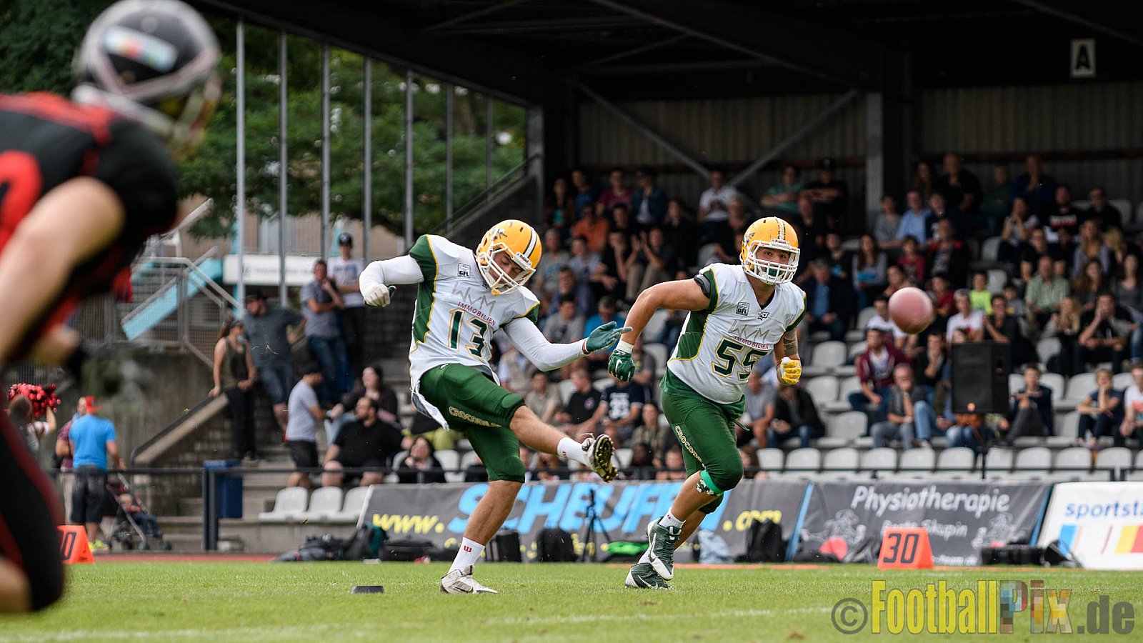 Düsseldorf Panther vs. Cologne Crocodiles - 17.09.2016 GFL Nord: Düsseldorf Panther vs. Cologne Crocodiles (0:34)