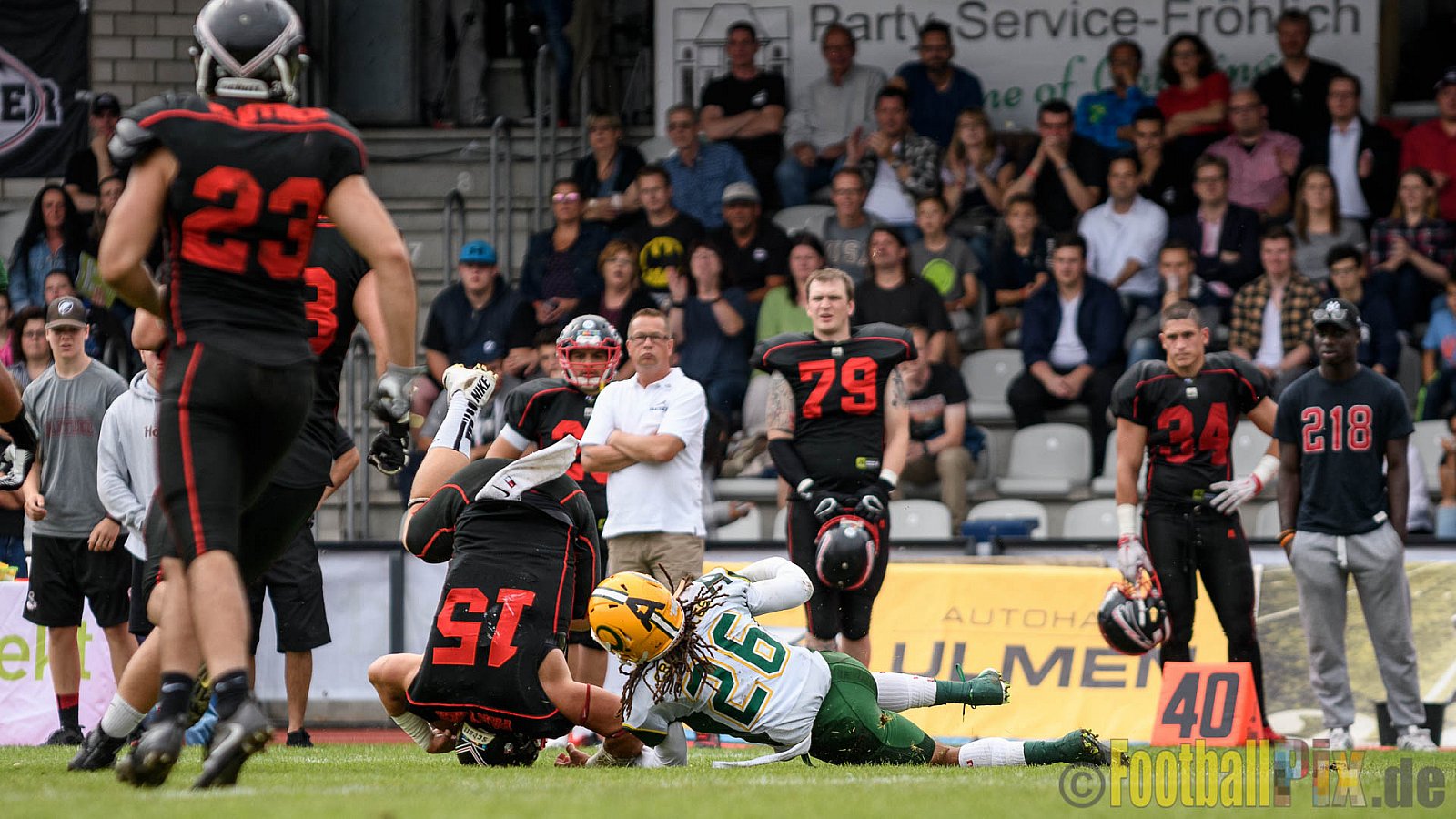 Düsseldorf Panther vs. Cologne Crocodiles - 17.09.2016 GFL Nord: Düsseldorf Panther vs. Cologne Crocodiles (0:34)