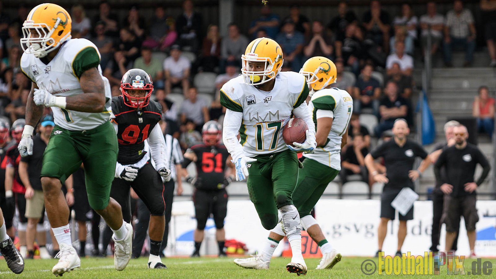 Düsseldorf Panther vs. Cologne Crocodiles - 17.09.2016 GFL Nord: Düsseldorf Panther vs. Cologne Crocodiles (0:34)
