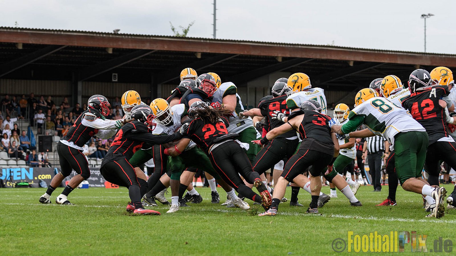 Düsseldorf Panther vs. Cologne Crocodiles - 17.09.2016 GFL Nord: Düsseldorf Panther vs. Cologne Crocodiles (0:34)