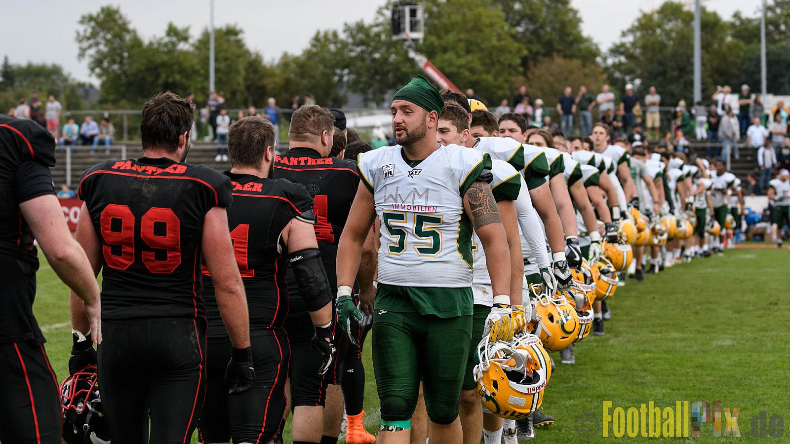 Düsseldorf Panther vs. Cologne Crocodiles - 17.09.2016 GFL Nord: Düsseldorf Panther vs. Cologne Crocodiles (0:34)