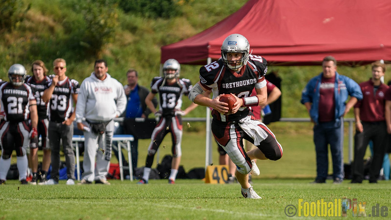 Bocholt Rhinos vs. Wuppertal Greyhounds - 18.09.2016 VL NRW: Bocholt Rhinos vs. Wuppertal Greyhounds (12:53)