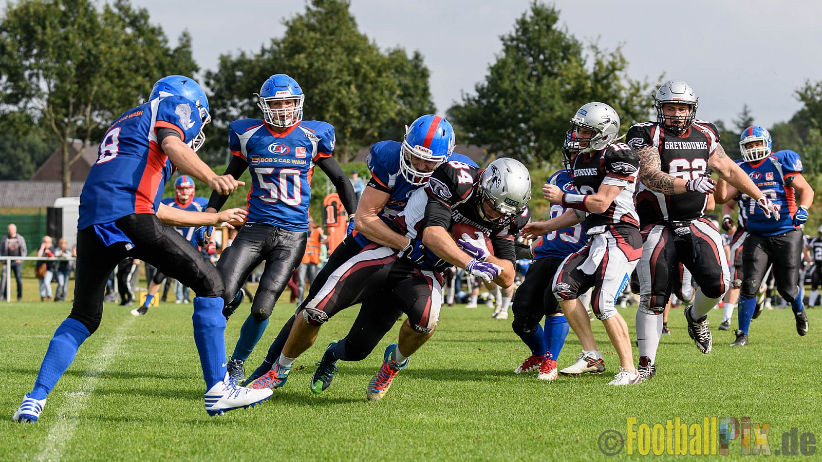 Bocholt Rhinos vs. Wuppertal Greyhounds - 18.09.2016 VL NRW: Bocholt Rhinos vs. Wuppertal Greyhounds (12:53)