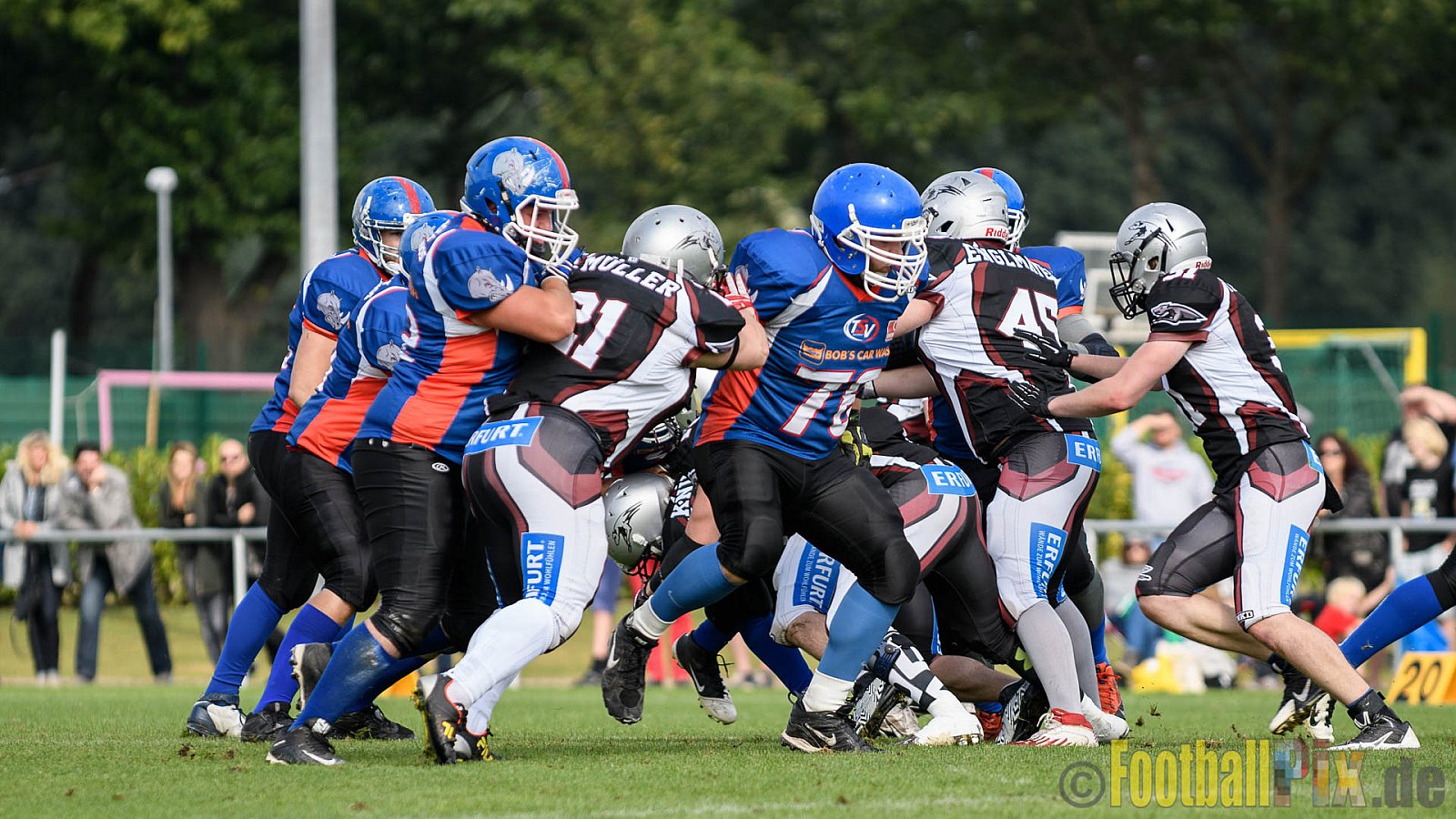 Bocholt Rhinos vs. Wuppertal Greyhounds - 18.09.2016 VL NRW: Bocholt Rhinos vs. Wuppertal Greyhounds (12:53)