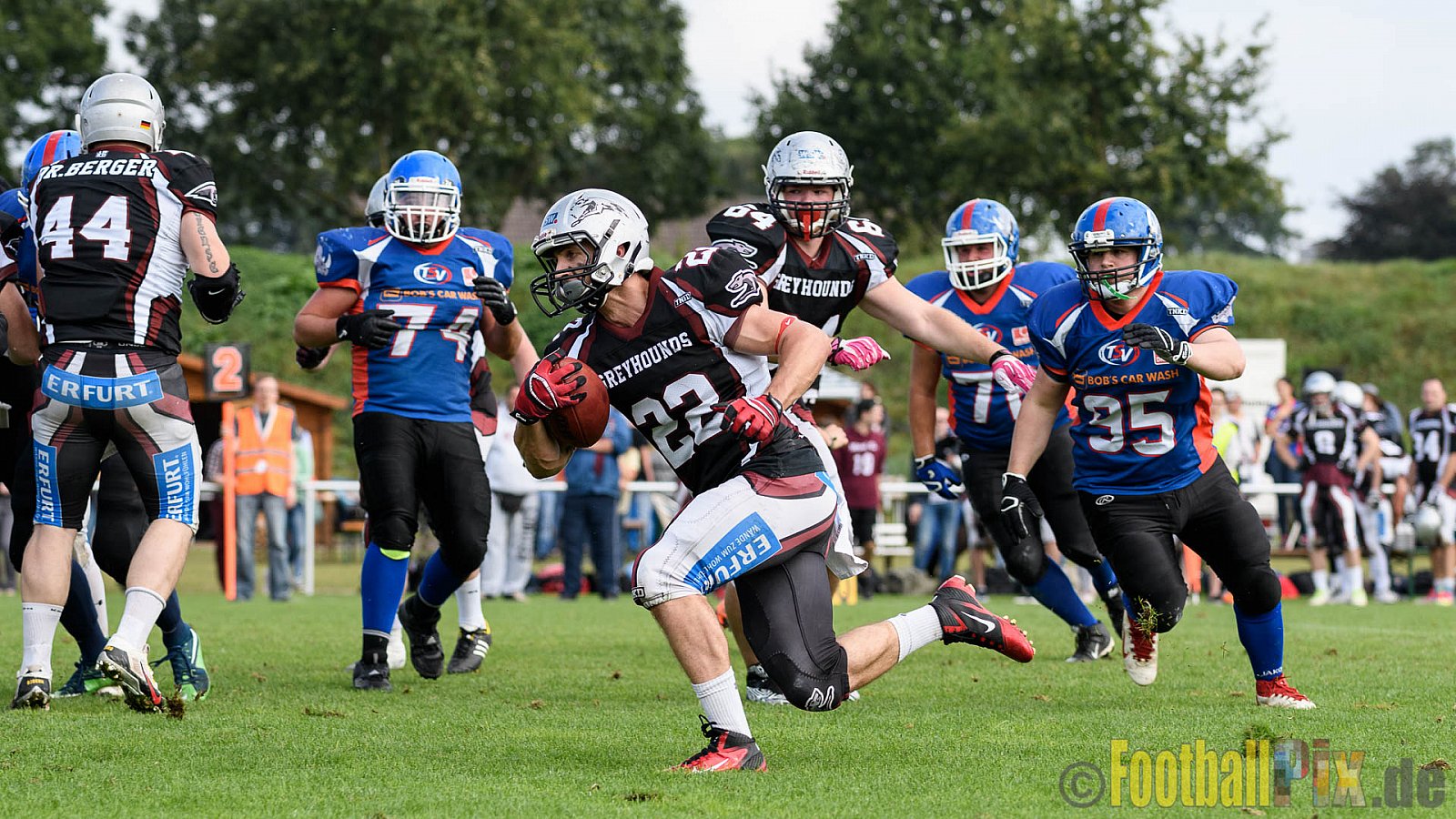 Bocholt Rhinos vs. Wuppertal Greyhounds - 18.09.2016 VL NRW: Bocholt Rhinos vs. Wuppertal Greyhounds (12:53)