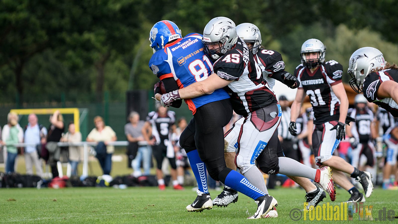 Bocholt Rhinos vs. Wuppertal Greyhounds - 18.09.2016 VL NRW: Bocholt Rhinos vs. Wuppertal Greyhounds (12:53)