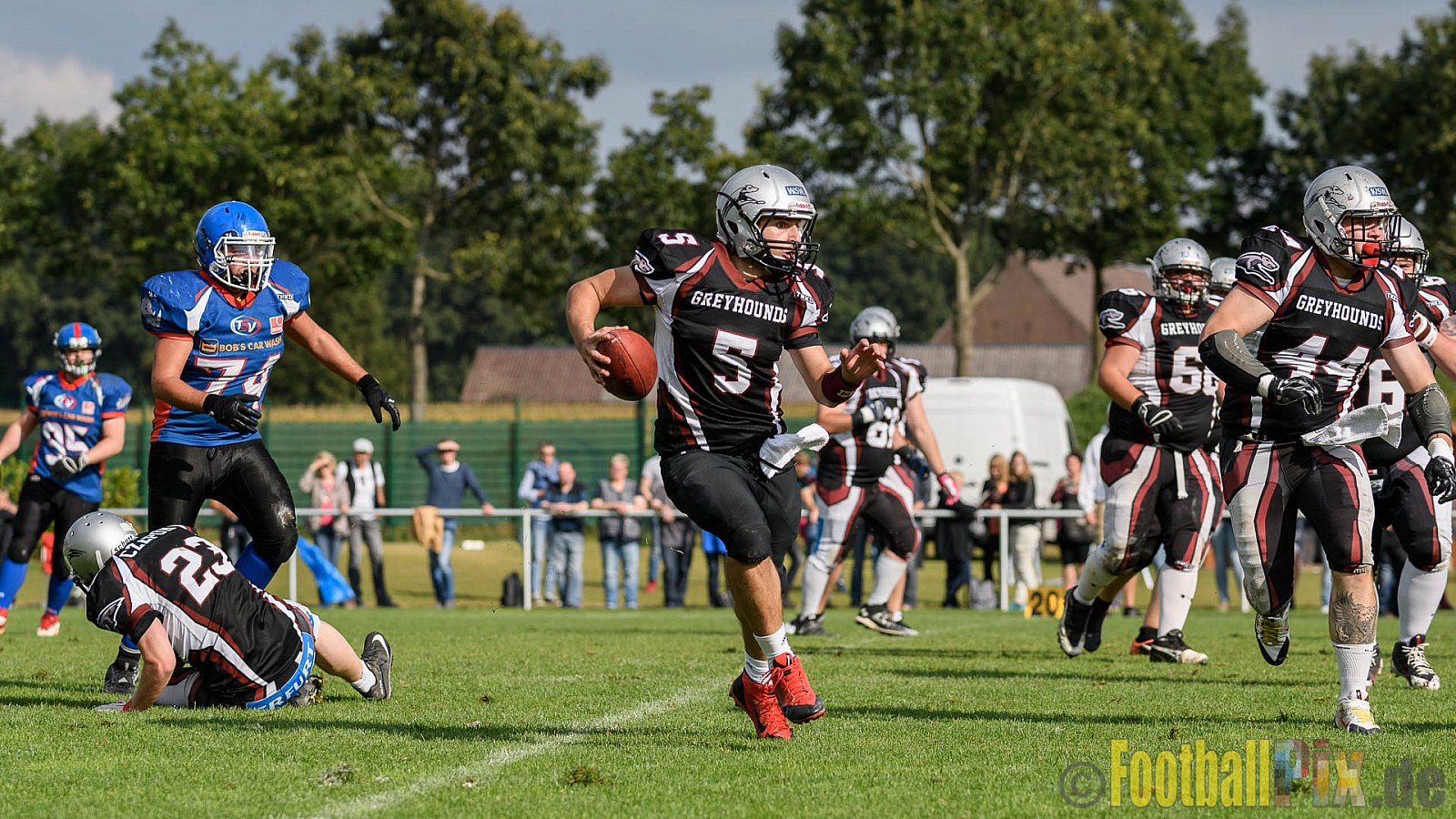 Bocholt Rhinos vs. Wuppertal Greyhounds - 18.09.2016 VL NRW: Bocholt Rhinos vs. Wuppertal Greyhounds (12:53)