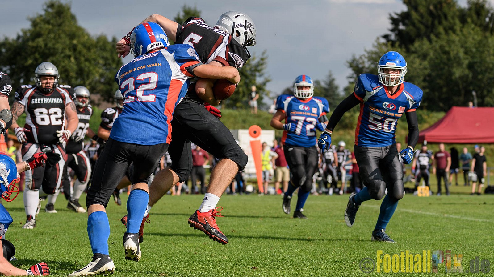 Bocholt Rhinos vs. Wuppertal Greyhounds - 18.09.2016 VL NRW: Bocholt Rhinos vs. Wuppertal Greyhounds (12:53)