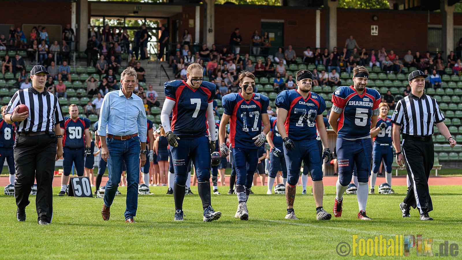 Recklinghausen Chargers vs. Bochum Rebels - 24.09.2016 LL NRW: Recklinghausen Chargers vs. Bochum Rebels (38:8)